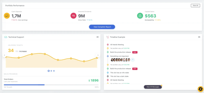 html admin dashboard template, architecui